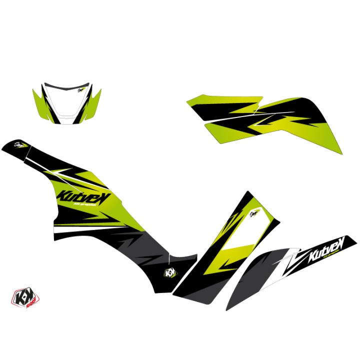 Kit Déco Quad Stage Kawasaki 650 KVF Vert (2007-2011)