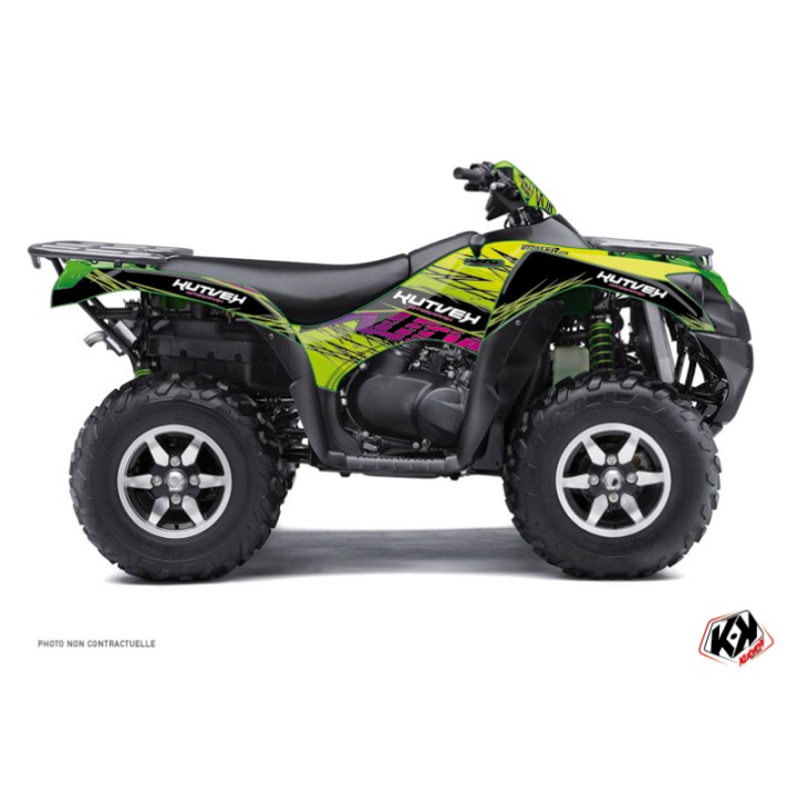 Kit Déco Quad Eraser Kawasaki 750 KVF Vert (2012-2023)