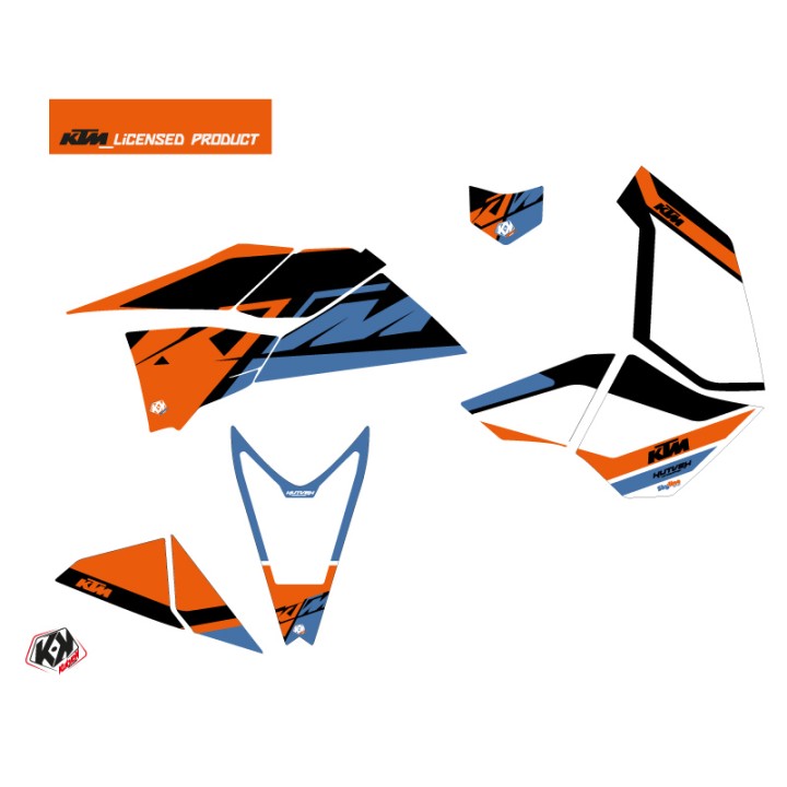 Kit Déco Quad Skyline KTM 450-525 SX Bleu (2009-2013)