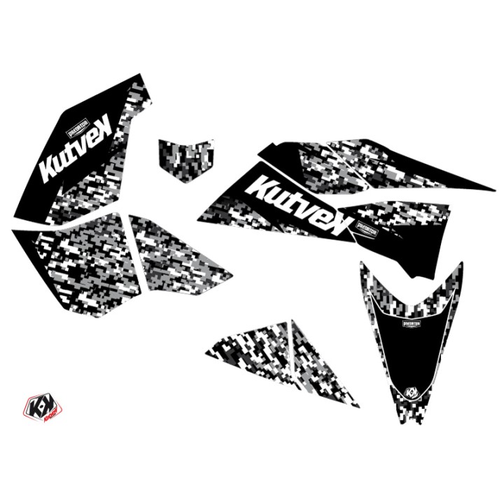 Kit Déco Quad Predator KTM 450-525 SX Noir (2009-2013)