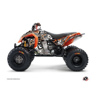 Kit Déco Quad Freegun Eyed KTM 450-525 SX Gris Orange (2009-2013)
