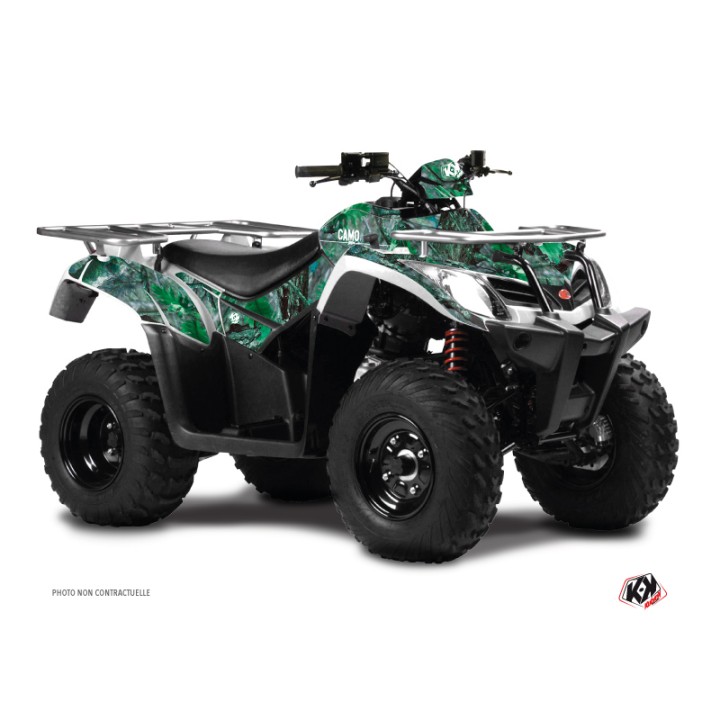 Kit Déco Quad Camo Kymco 250 MXU Vert (2004-2012)