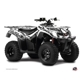 Kit Déco Quad Predator Kymco 300 MXU Blanc (2005-2018)