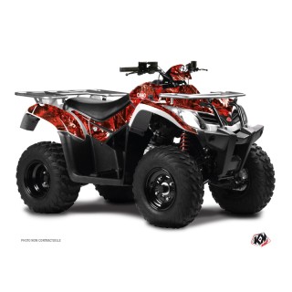 Kit Déco Quad Camo Kymco 300 MXU R Rouge (2010-2018)