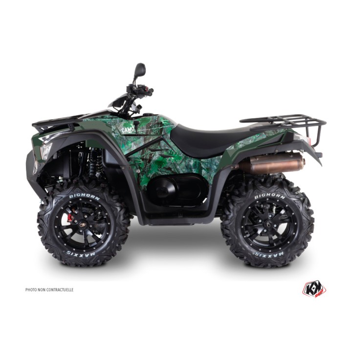 Kit Déco Quad Camo Kymco 700 MXU Vert (2014-2017)