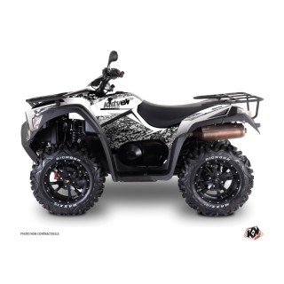 Kit Déco Quad Predator Kymco 700 MXU Blanc (2014-2017)