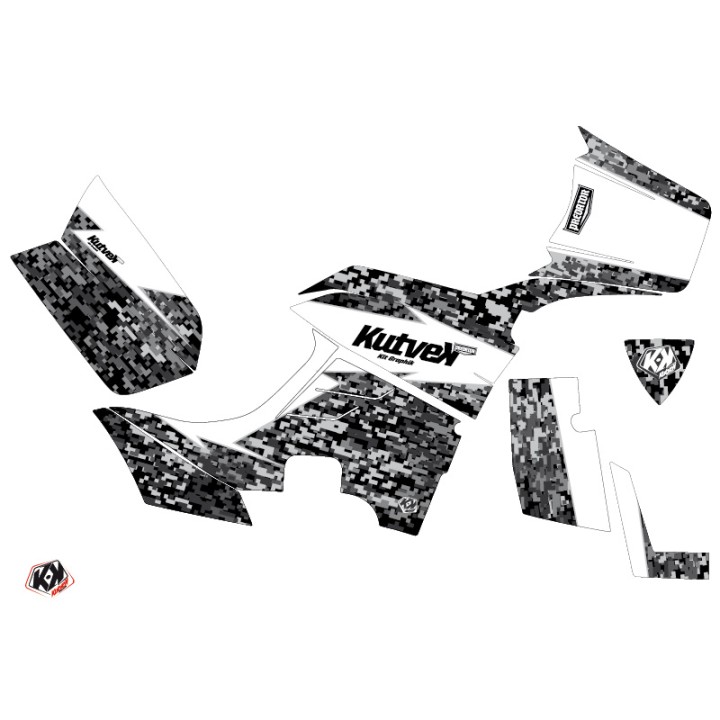 Kit Déco Quad Predator Kymco 700 MXU Blanc (2014-2017)