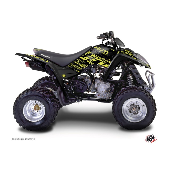 Kit Déco Quad Eraser Kymco 300 MAXXER Neon Gris (2009-2019)