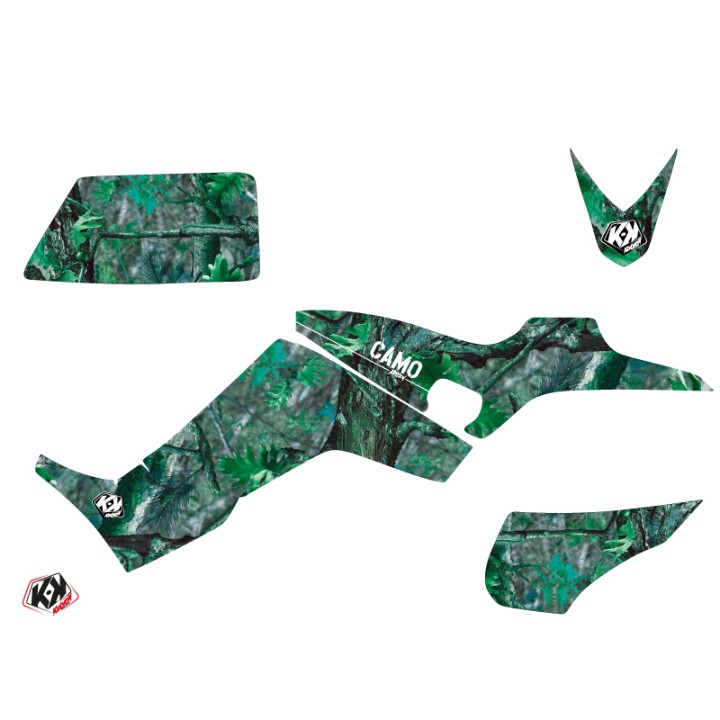 Kit Déco Quad Camo Kymco 300 MAXXER Vert (2020-2023)