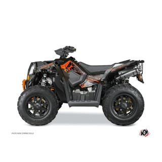Kit Déco Quad Evil Polaris Scrambler 850-1000 XP Gris Orange (2015-20