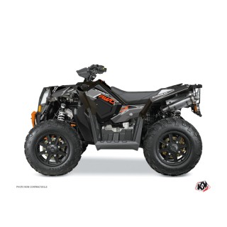 Kit Déco Quad Visor Polaris Scrambler 850-1000 XP Noir Orange (2015-2