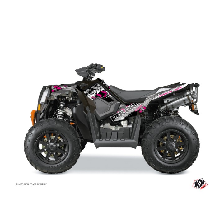 Kit Déco Quad Lifter Polaris Scrambler 850-1000 XP Rose (2015-2019)
