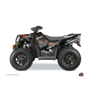 Kit Déco Quad Rock Polaris Scrambler 850-1000 XP Noir Orange (2015-20