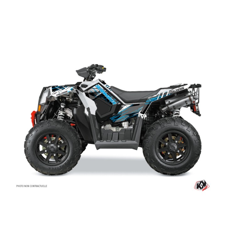 Kit Déco Quad Blade Polaris Scrambler 850-1000 XP Bleu (2015-2019)