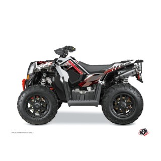 Kit Déco Quad Blade Polaris Scrambler 850-1000 XP Rouge (2015-2019)