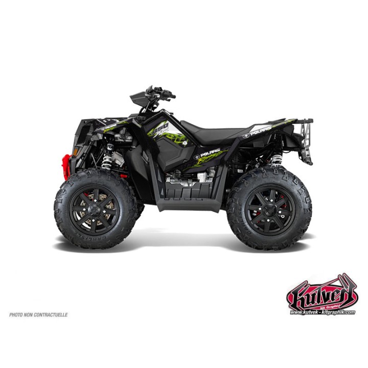 Kit Déco Quad Action Polaris Scrambler 850-1000 XP Vert (2015-2019)