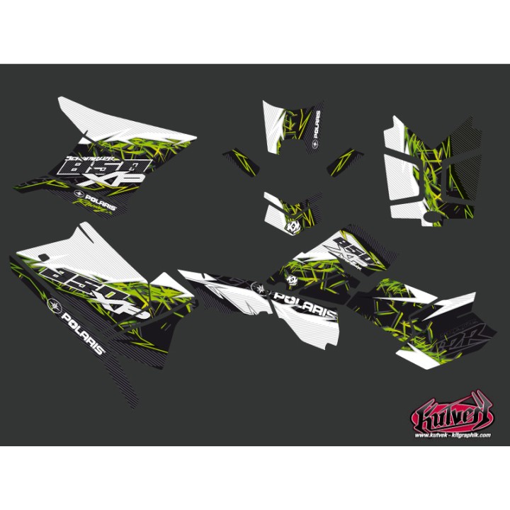 Kit Déco Quad Action Polaris Scrambler 850-1000 XP Vert FULL (2015-20