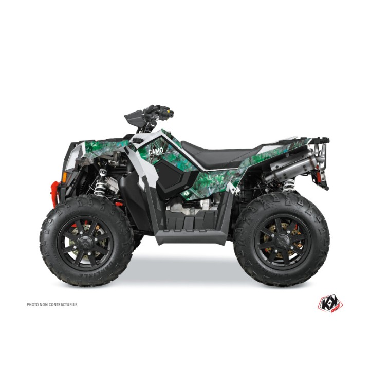 Kit Déco Quad Camo Polaris Scrambler 850-1000 XP Vert (2015-2019)