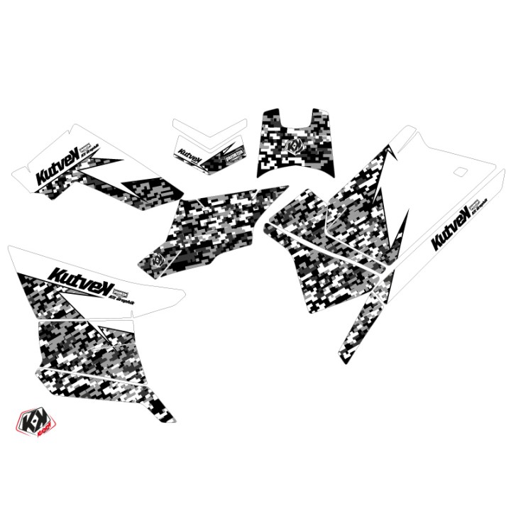 Kit Déco Quad Predator Polaris Scrambler 850-1000 XP Blanc (2015-2019