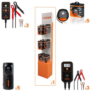 Pack de l'opération "Rentrée Osram". Contient : 3xOLBCS901, 3xOLBCS9