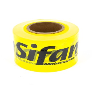 Ruban de Balisage Sécurité 500 M x 70mm Jaune/Noir Sifam-Kyoto-Regin