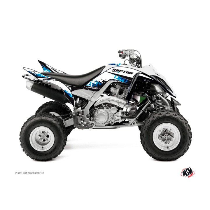 Kit Déco Quad Hangtown Yamaha 700 Raptor Bleu (2006-2012)