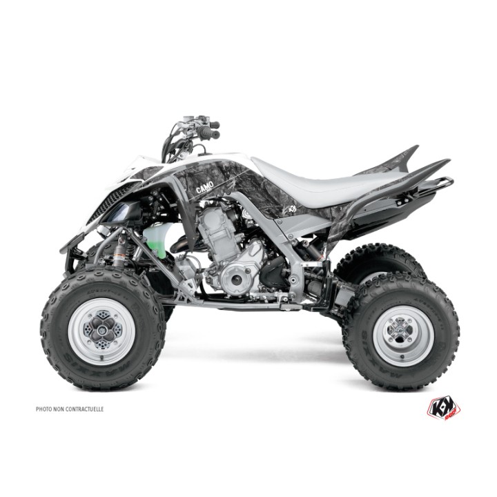 Kit Déco Quad Camo Yamaha 700 Raptor Gris (2006-2012)