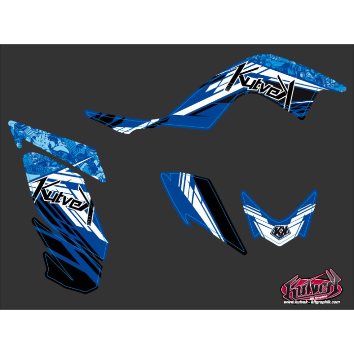Kit Déco Quad Spirit Yamaha 700 Raptor Bleu (2013-2023)