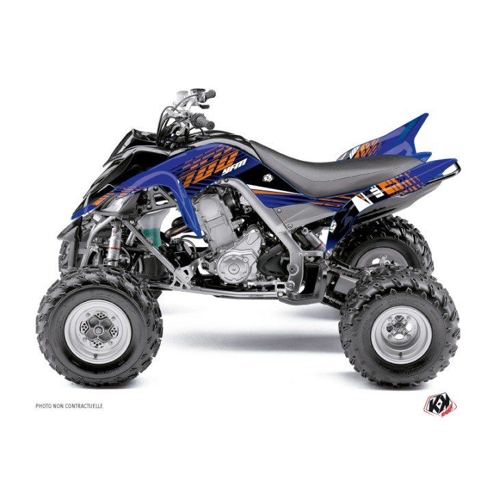 Kit Déco Quad Flow Yamaha 700 Raptor Orange (2013-2023)
