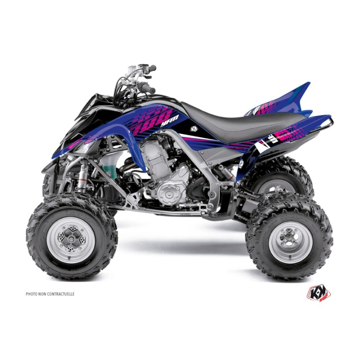 Kit Déco Quad Flow Yamaha 700 Raptor Rose (2013-2023)
