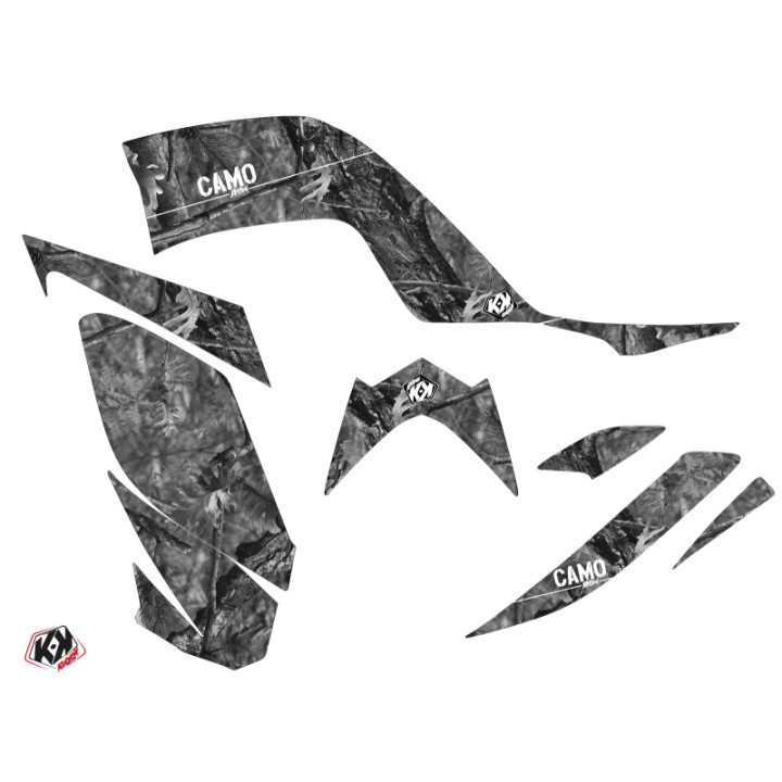 Kit Déco Quad Camo Yamaha 700 Raptor Gris (2013-2023)