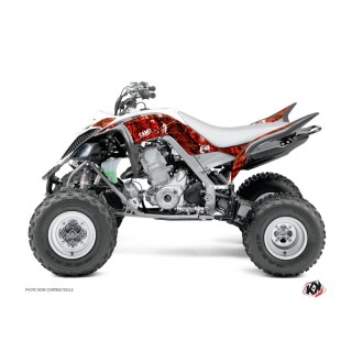 Kit Déco Quad Camo Yamaha 700 Raptor Rouge (2013-2023)