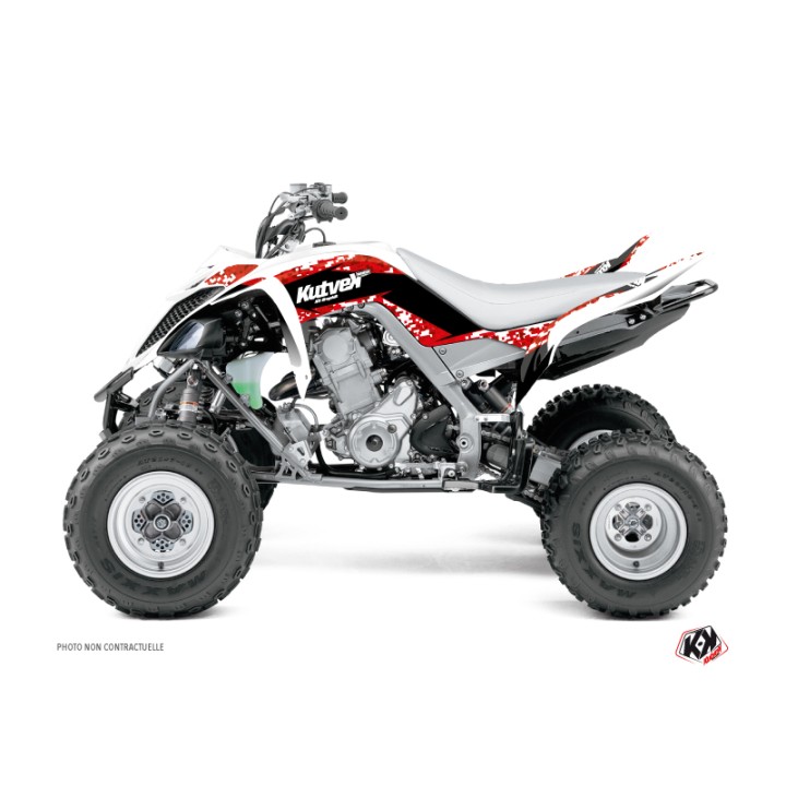 Kit Déco Quad Predator Yamaha 700 Raptor Rouge (2013-2023)