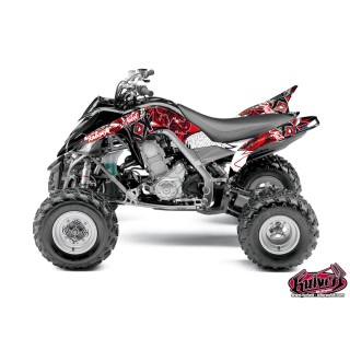 Kit Déco Quad Demon Yamaha 700 Raptor Rouge (2013-2023)