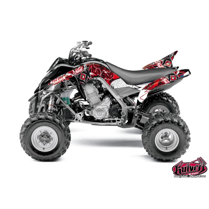 Kit Déco Quad Demon Yamaha 700 Raptor Rouge (2013-2023)