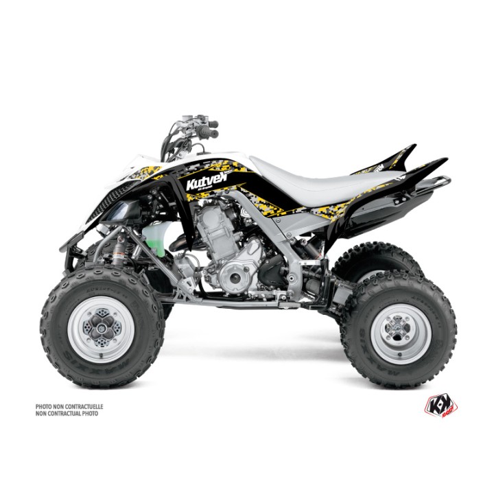 Kit Déco Quad Predator Yamaha 700 Raptor Jaune 60th Anniversary (2013