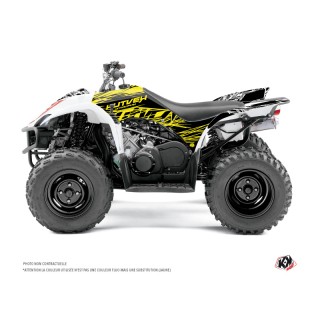 Kit Déco Quad Eraser Fluo Yamaha 350-450 Wolverine Jaune (2006-2009)