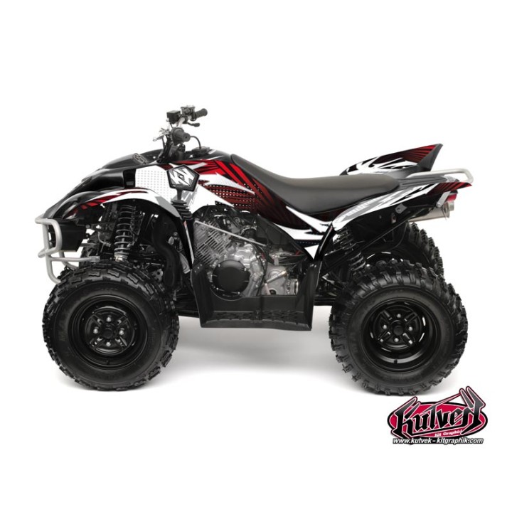 Kit Déco Quad Graff Yamaha 350-450 Wolverine Rouge (2006-2009)