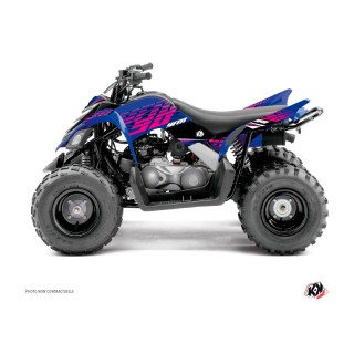 Kit Déco Quad Flow Yamaha 90 Raptor Rose (2009-2023)