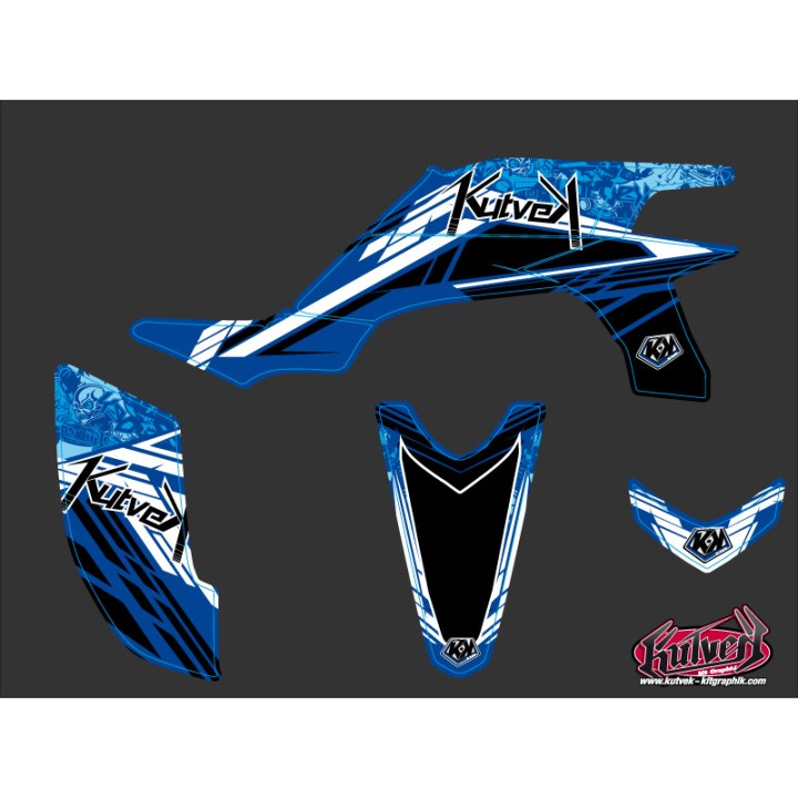 Kit Déco Quad Spirit Yamaha 450 YFZ Bleu (2004-2009)