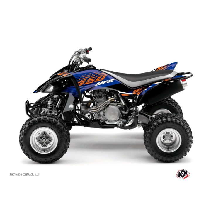 Kit Déco Quad Flow Yamaha 450 YFZ Orange (2004-2009)