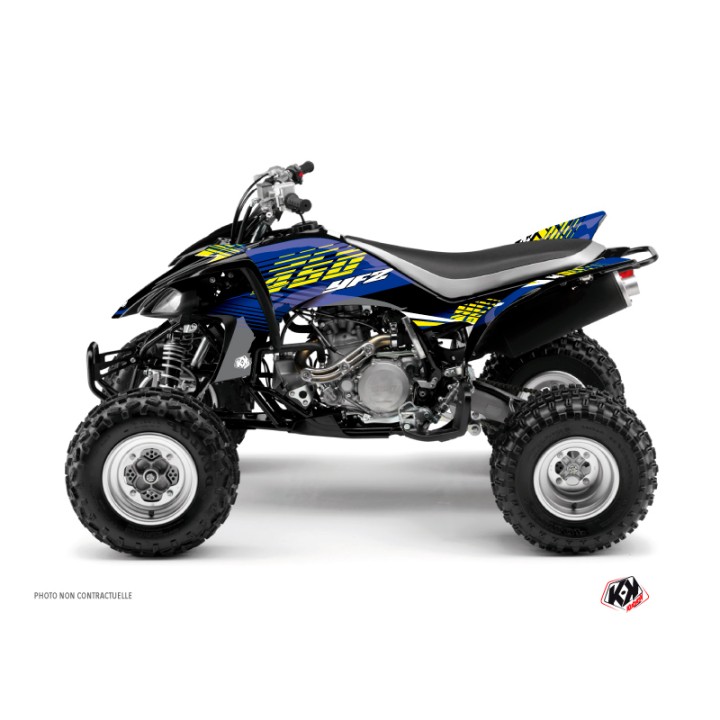 Kit Déco Quad Flow Yamaha 450 YFZ Jaune (2012-2013)