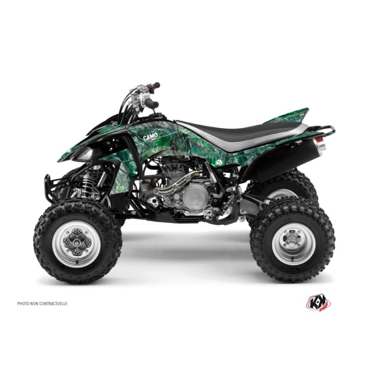 Kit Déco Quad Camo Yamaha 450 YFZ Vert (2012-2013)