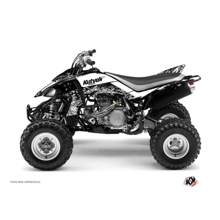 Kit Déco Quad Predator Yamaha 450 YFZ Blanc (2012-2013)