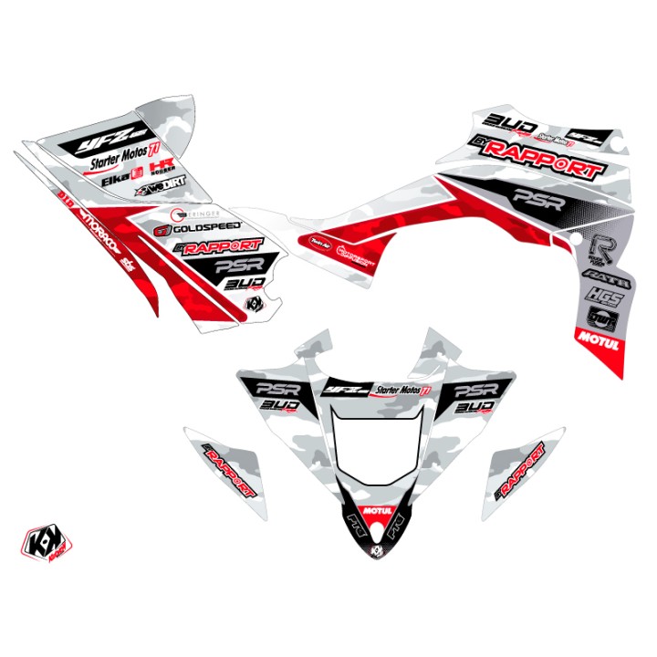 Kit Déco Quad Replica By Rapport PDV 2018 Yamaha 450 YFZ R (2009-2013