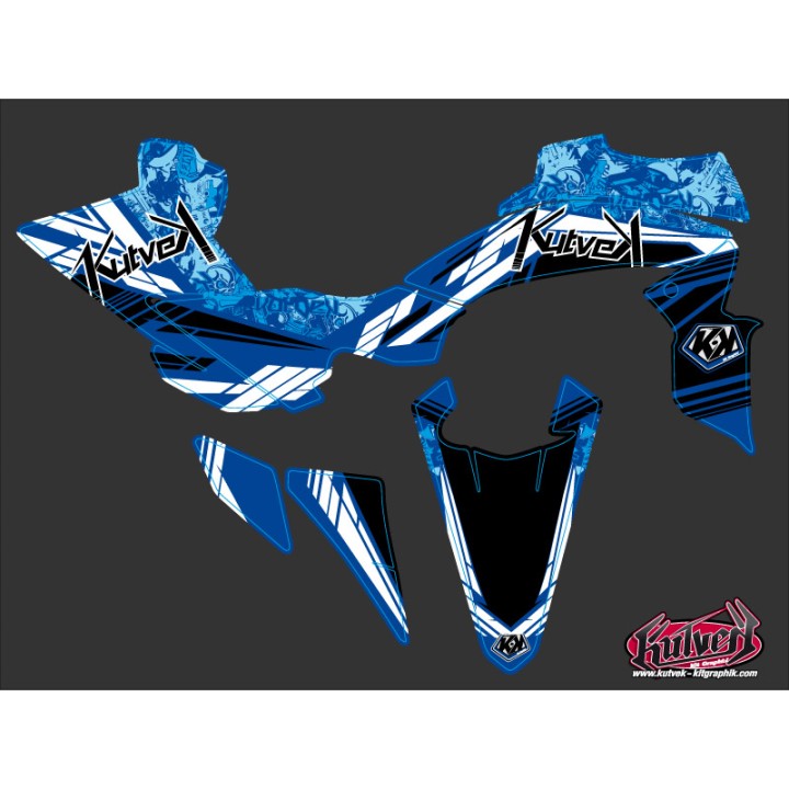 Kit Déco Quad Spirit Yamaha 450 YFZ R Bleu (2009-2013)