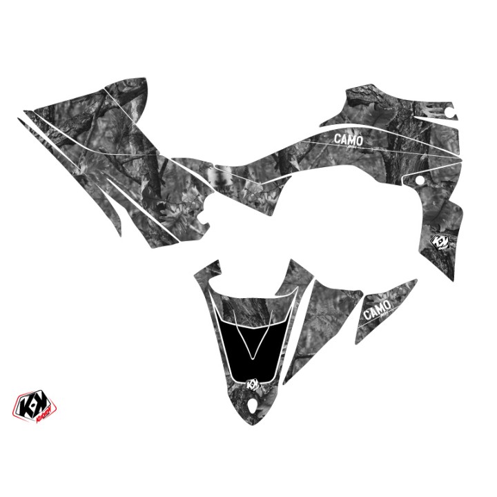 Kit Déco Quad Camo Yamaha 450 YFZ R Gris (2009-2013)