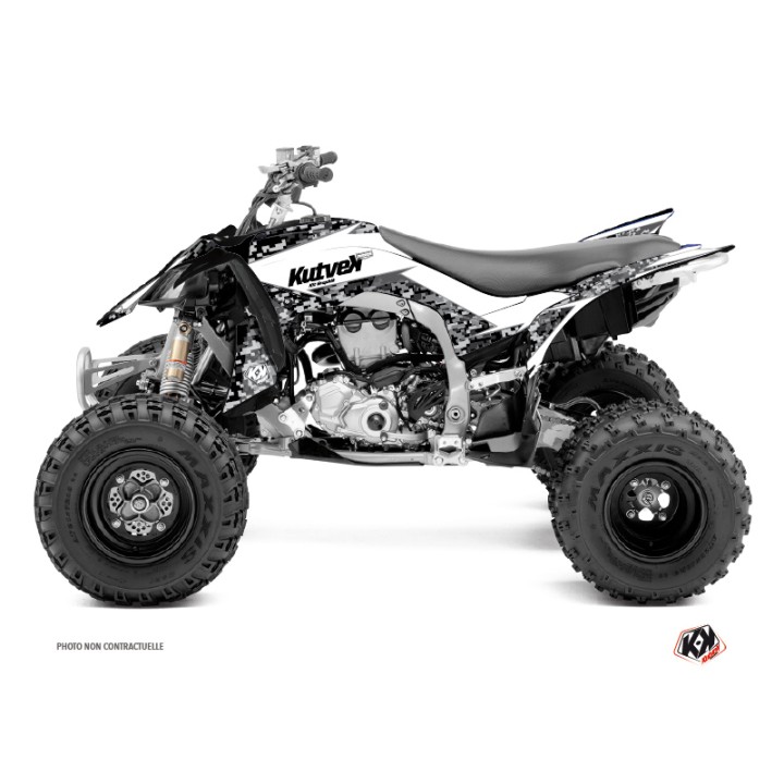 Kit Déco Quad Predator Yamaha 450 YFZ R Blanc (2009-2013)