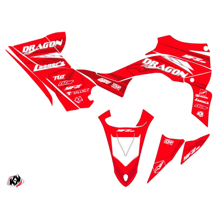 Kit Déco Quad Replica Drag On Distribution PDV 2019 Yamaha 450 YFZ R