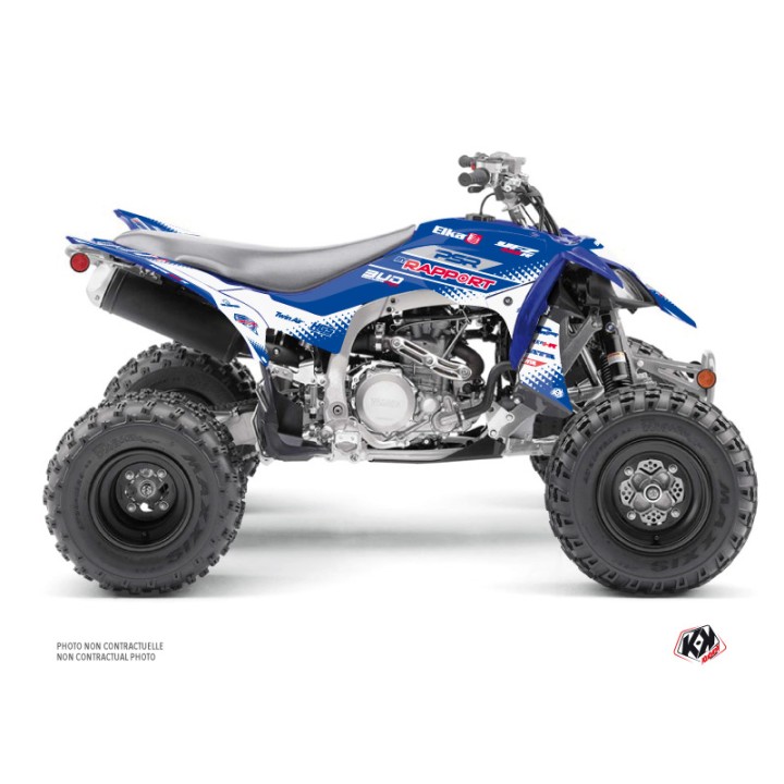 Kit Déco Quad Replica By Rapport K20 Yamaha 450 YFZ R Bleu (2014-2023